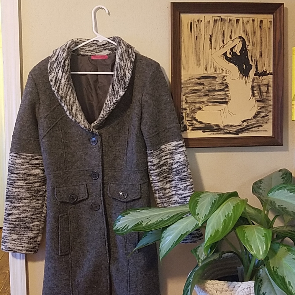 Gray Tiziana Cervasio Coat